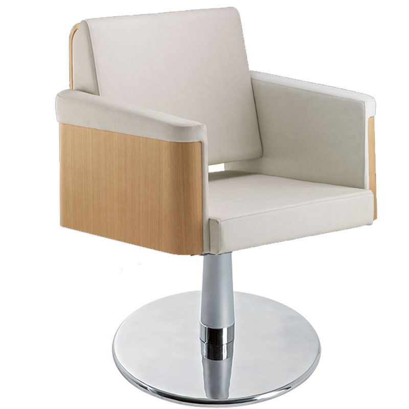 Natwork Wood fauteuil coiffure tournant
